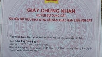 Mảnh đất Đại Mỗ - diện tích vừa đẹp - vừa túi tiền chỉ có 2,95 tỷ