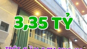 Nhà đẹp, sát MT, Hẻm 690 Nguyễn Duy, P12,Q8. 5,7m/NHx5,8m,1trệt, 1lầu.