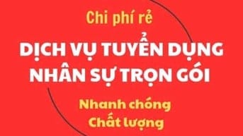 EM NHẬN TUYỂN DỤNG - CUNG ỨNG NHÂN SỰ .