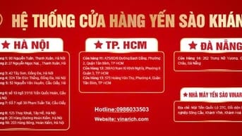 Hệ Thống Cửa Hàng Yến Sào Tiến Vua