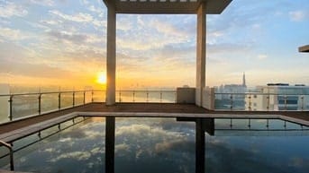 Bán Penthouse Đảo Kim Cương Quận 2, view sông Sài Gòn, Quận 1