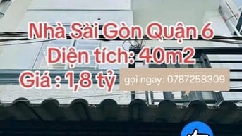 NHÀ BÀ HOM - GIÁ HẠT RẺ - CÒN MỚI ĐẸP - HẺM 5M NHỰA THÔNG. giá: 1 tỷ 8