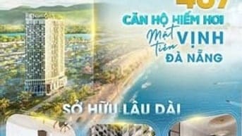 căn hộ mặt biển đẹp nhất Đà Nẵng sở hửu lâu dài chỉ 780 chỉ15%