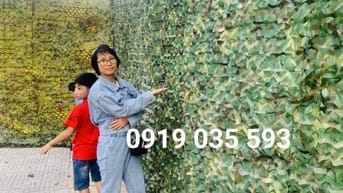 lưới ngụy trang quân sự lưới dẳn di giả lá cây lưới hàng rào đô thị