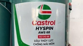 Dầu thủy lực Castrol HYSPIN AWS 68 18L chính hãng.