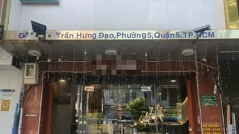 Cho thuê nhà MT Trần Hưng Đạo P.5 Quận 5 giá 37 triệu – 100m2 