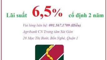 CHCC SALA , hỗ trợ CHUYỂN KHOẢN VAY VỀ AGRIBANK LS 6% CỐ ĐỊNH 2 NĂM