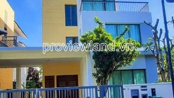 Villa Riviera An Phú, căn góc đầu hồi, dt đất 289m2, sân vườn rộng, 4P