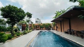 Villa đẹp, hiện đại, sân vườn và hồ bơi tuyệt đẹp p. Thạnh Mỹ Lợi, Q2