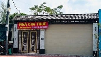 Biệt thự mặt tiền cho thuê giá rẻ, Giao toàn bộ tiện nghi đang sử dụng