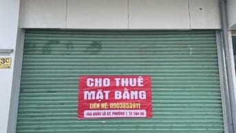 Cho thuê mặt tiền mở văn phòng, cửa hàng, giới thiệu sản phẩm, spa,...