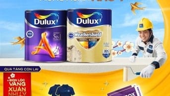 SƠN DULUX – CHỐNG CHỊU TUYỆT ĐỐI, BỀN ĐẸP VƯỢT THỜI GIAN!