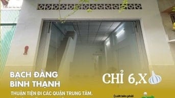 [BT60] Nhà trung tâm Bình Thạnh. Dòng tiền 10Tr/Th _ Nhà 67m2, chỉ 6,x