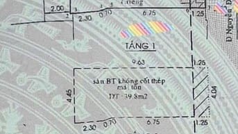 Bán nhà HXH 376 Nguyễn Đình Chiểu Q3 dt 4,1x11m 2 tầng chỉ 7,2 tỷ.