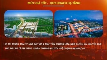 Chỉ cần 290tr sở hữu ngay nền tại trung tâm tp Ngã Bảy