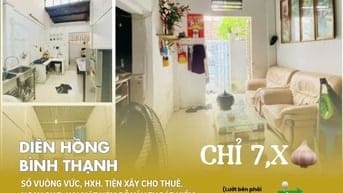 [BT63] Nhà 54m² HXH – Ngay Chợ Bà Chiểu – Chỉ 7,x Tỷ! CHDV ok