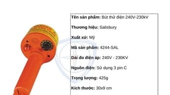 Bút dò điện cao thế volt detect 240v-230kv a/v