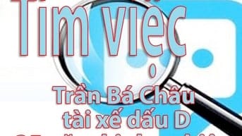 Tìm việc : Trần Bá Châu 35 năm kinh nghiệm lái cho giám đốc & Cty