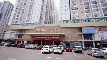 Bán căn hộ tầng 9 toà nhà Oriental Plaza 685 Âu Cơ, diện tích 74m2