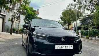 Honda CiTy RS Sensing Vin 2024 T8/2024 màu đen xe đi lướt 