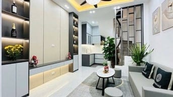 3 BƯỚC RA PHỐ - NGÕ TRƯỚC CỬA THOÁNG-NHÀ ĐẸP FULL NỘI THẤT Ở NGAY-GẦN 