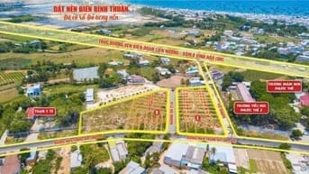 ĐẤT TĐC MẶT TIỀN ĐƯỜNG 21 MÉT TTT 300 TRIỆU KDC TUY PHONG