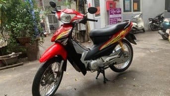 Bán xe Honda Wave RS 100cc màu đỏ cờ, xe rất đẹp, máy êm ru