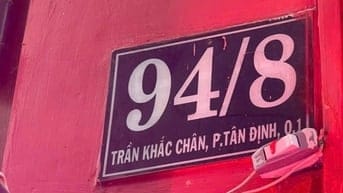 Chính chủ cần bán hay cho thuê nhà 94/8 Trần Khắc Chân, Quận 1