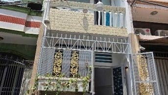 Hẻm xe hơi Nguyễn Văn Cừ, 3 Tầng,gần trường học giáp Q1  KD nhộn nhịp 