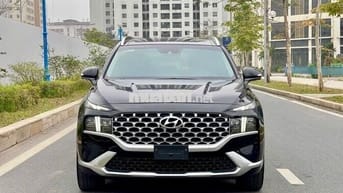 Hyundai Santa Fe 2021  - 60000 km,7 Chỗ,Màu Đen