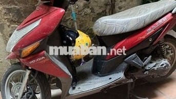 Xe Honda Click đỏ đăng ký 2010, Đủ giấy tờ