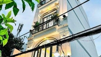 Nhà mới sát mt đường số 1, Dt 3.84x11.5. 3 lầu, st giá 6.8 tỷ