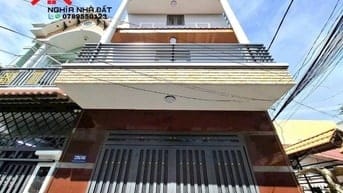 Nhà 3 tầng sổ hồng 1,85 tỷ Huỳnh Tấn Phát gần Cầu Phú Xuân Q7 