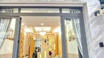 NHÀ MỚI GIÁ MỀM KHÔNG CẦN SANG SỬA VÀO Ở ĐƯỢC NGAY ĐƯỜNG BÀN CỜ,P6,Q3