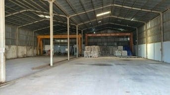 Bán nhà xưởng mặt tiền đường Tỉnh Lộ 8, ngay ngã tư Tân Quy. Củ Chi