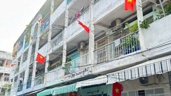 Chung cư Xóm Đầm P10 Q8, SHR , căn góc, gần cầu Chà Và, hỗ trợ NH