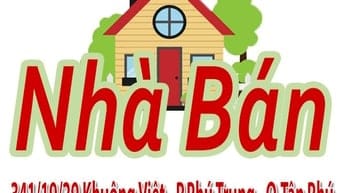 Nhà bán 341/19/29 Khuông Việt P.Phú Trung Q.Tân Phú dt:4x10,5m trệt 1L