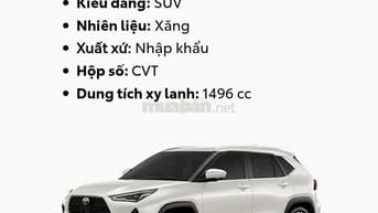 Toyota Yaris Cross xăng cuối 2023 xe lướt