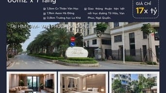 Đổi chủ GẤP_Phân lô HIM LAM VẠN PHÚC_HÀ ĐÔNG_50m2_MT5m_18x tỷ