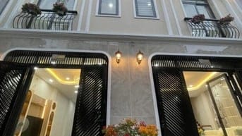 Nhà 4,5 x 9 nở hậu 5m đúc 1 trệt 2 lầu huỳnh khương an p5 gò vấp 