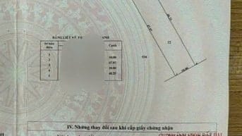 Cần bán gấp lô đất nền đường Nguyễn Viết Xuân, Thị Trấn Củ Chi,481m2