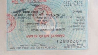 Bán xe DD đỏ hoài niệm