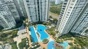 Bán căn hộ 3 phòng ngủ Đảo Kim Cương Quận 2, view hồ bơi, giá tốt