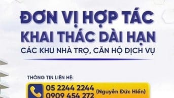 NHÀ TRỌ SẠCH SẼ - ĐƠN VỊ NHẬN KHOÁN TÒA NHÀ CHO THUÊ TRỌ