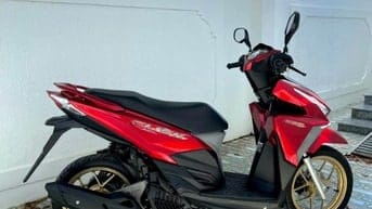 Xe click thái 2017 màu đỏ còn mới, giá cả thanh lý