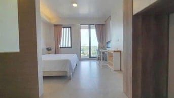 Chung cư Richmond, Nguyễn XÍ, BT: full nt mới, 48m2, 1p ngủ, 10tr5