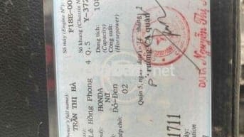 xe không đi nên cần bán