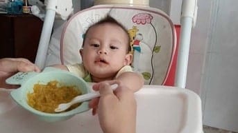 Thanh lý ghế ăn dặm Mastela 1015 tại Hóc Môn