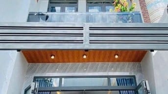Nhà 70m2 Huỳnh Tấn Phát, Q7 gần cầu Phú Mỹ. Xây 1 trệt 2 lầu, sổ riêng