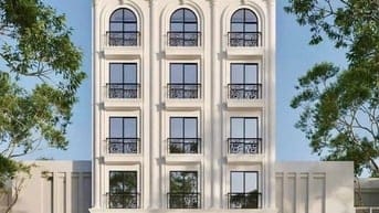 Bán Tòa Nhà Xây Thô Mặt Phố Quận Đống Đa 254,7m2 9 Tầng Mặt Tiền 12M